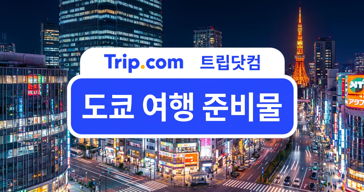 도쿄 여행 준비물 체크리스트 짐 싸기 전 알아두면 좋은 것