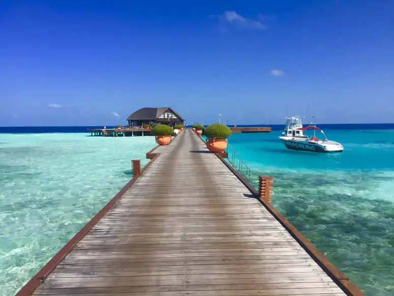 Ocean in Maldives