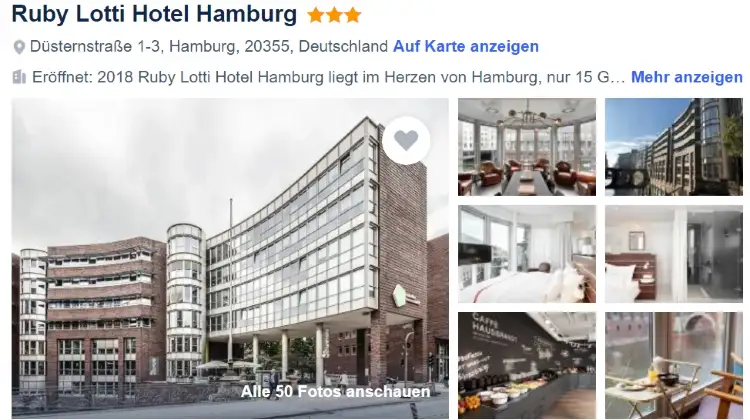 Ruby Lotti Hotel Hamburg