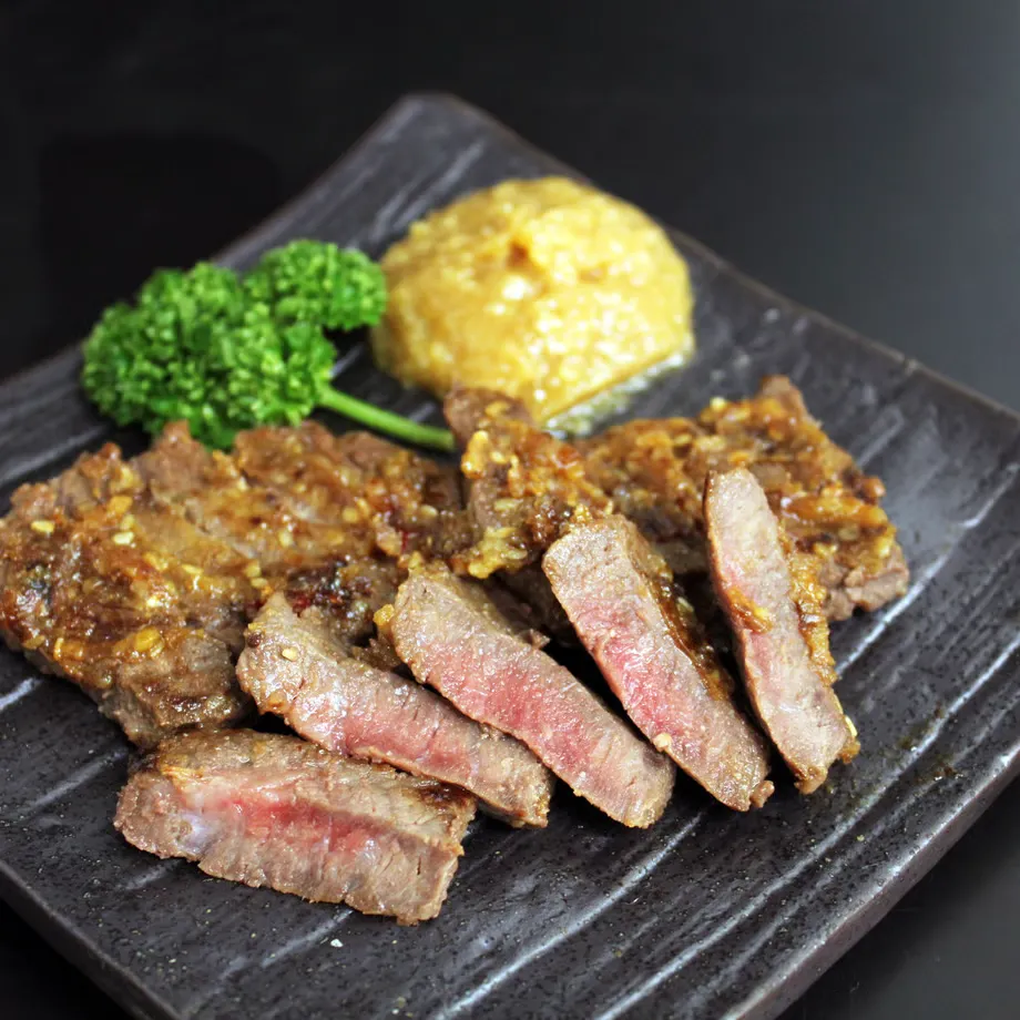 足柄牛熟成味噌漬け 手前味噌ですが