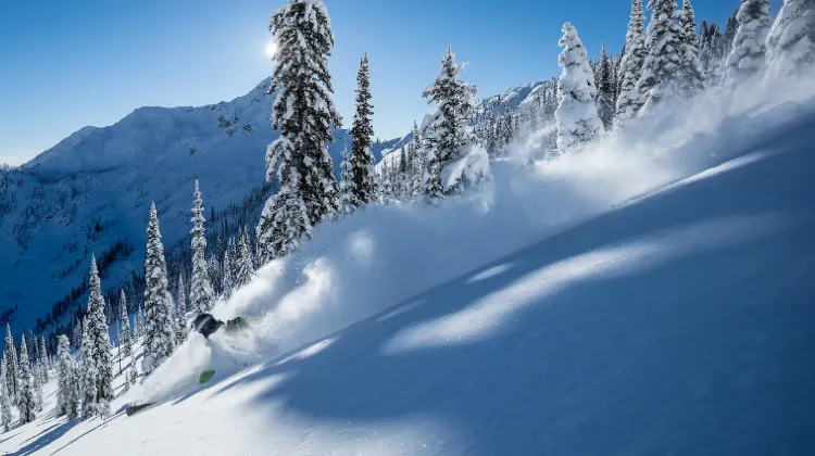 Skiing at Dodge Ridge Ski Resort 