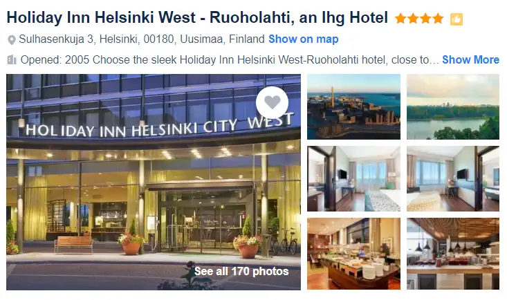 Holiday Inn Helsinki West - Ruoholahti