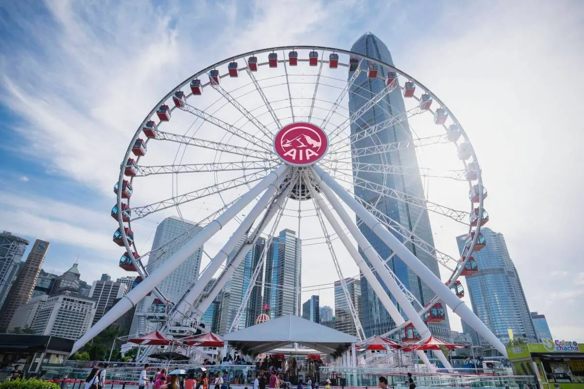 11.Tempat Wisata di HongKong-Hong Kong Observation Wheel