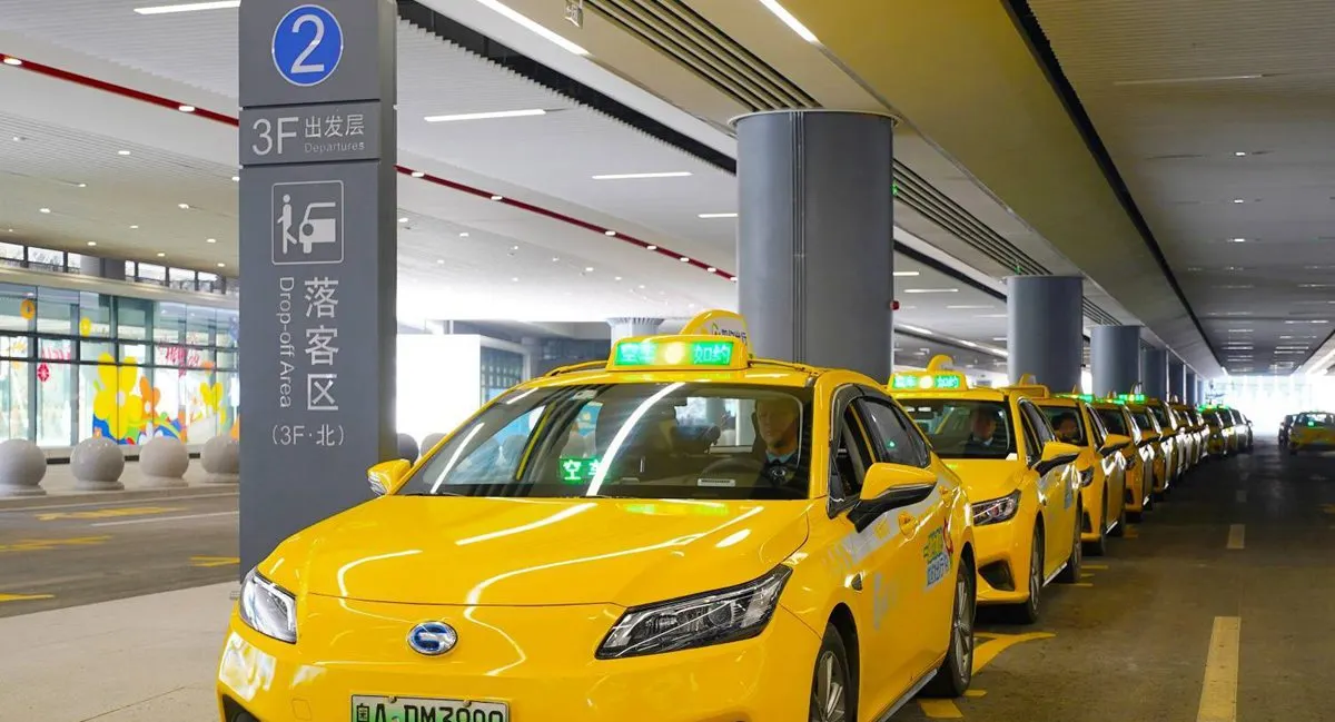 Dari Bandara Guangzhou ke Pusat Kota: Taksi