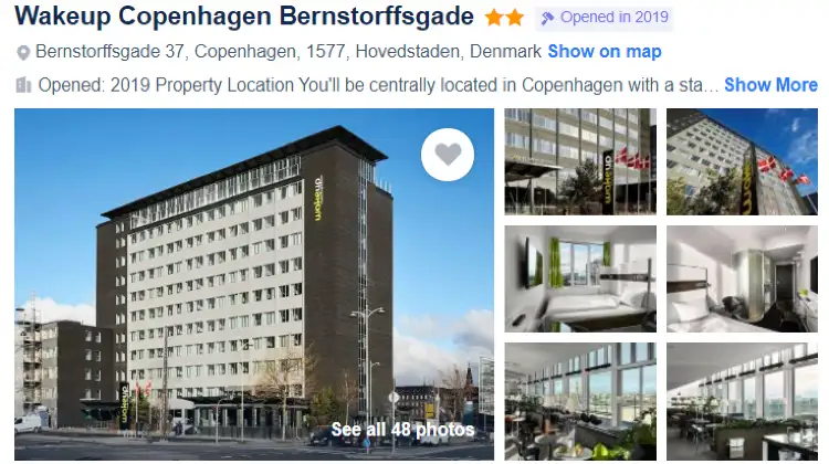Wakeup Copenhagen Bernstorffsgade
