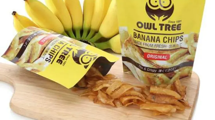 OWL TREE／オウルツリーのバナナチップス