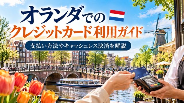 オランダでのクレジットカード利用ガイド！支払い方法やキャッシュレス決済を解説 | Trip.com