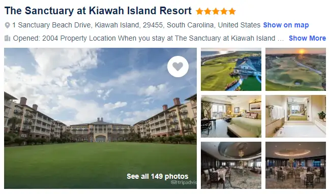 The Sanctuary at Kiawah Island Resort
