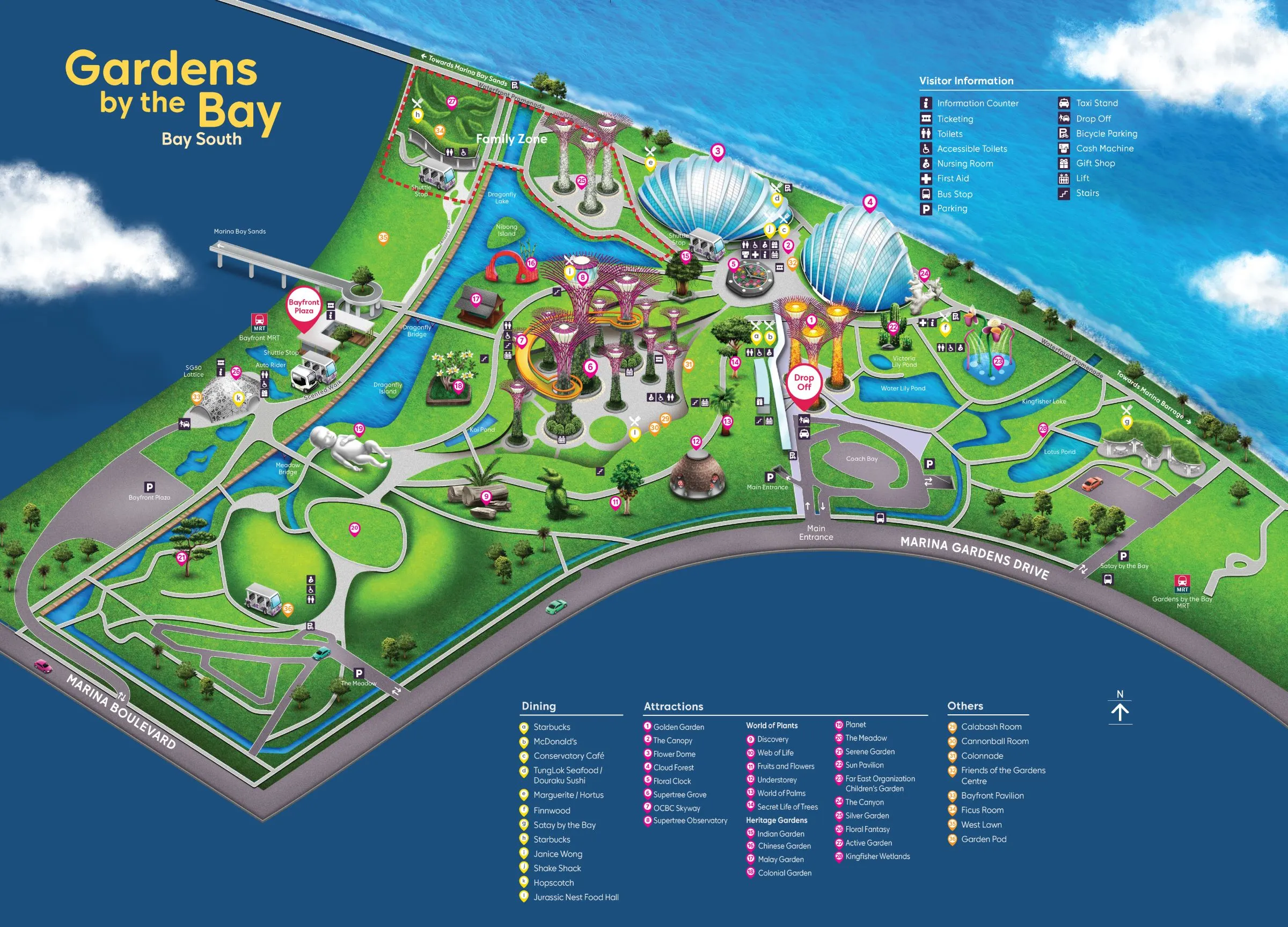 การ์เด้นส์ บาย เดอะ เบย์ (Gardens by the Bay) 