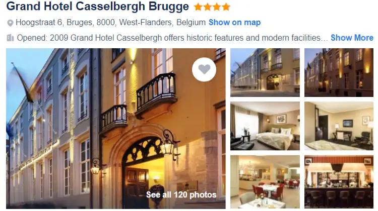 Grand Hotel Casselbergh Brugge