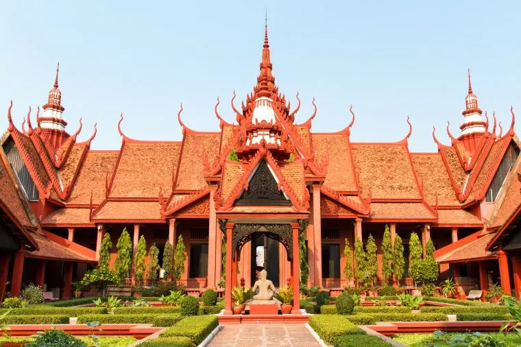 柬埔寨氣溫 - 柬埔寨國家博物館