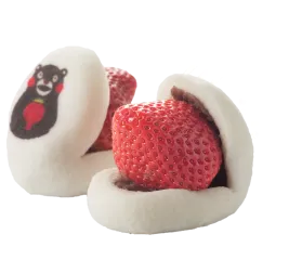 米白餅本舗「くまモンのいちご大福」