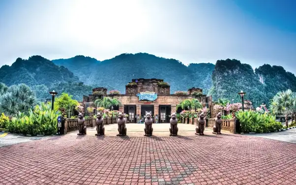 The entrance to the Lost World of Tambun Ipoh