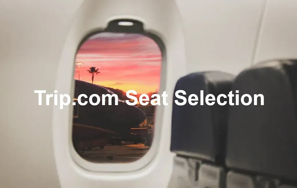 Trip.com Seat Selection