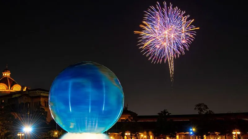 Tokyo DisneySea firework timing