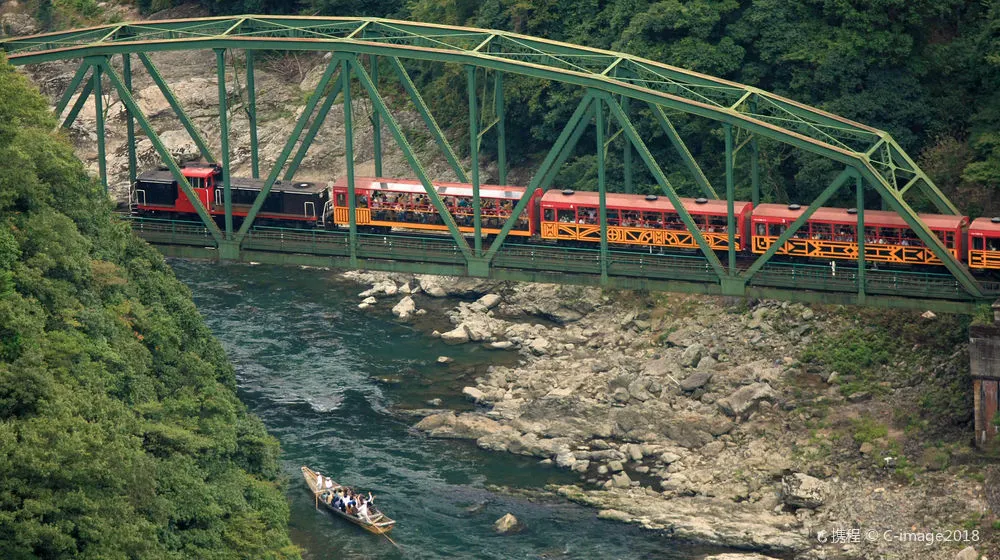 嵐山小火車