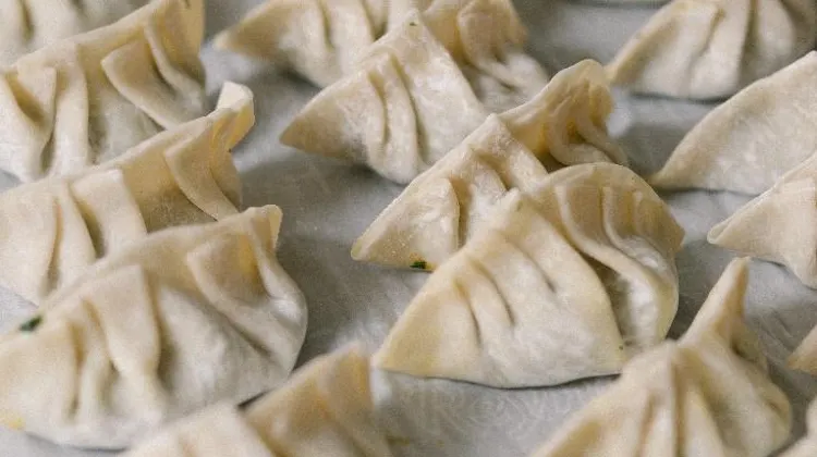 Source: Matthieu Joannon/ unsplash  Making and eating dumplings is a very popular Spring Festival tradition in China!