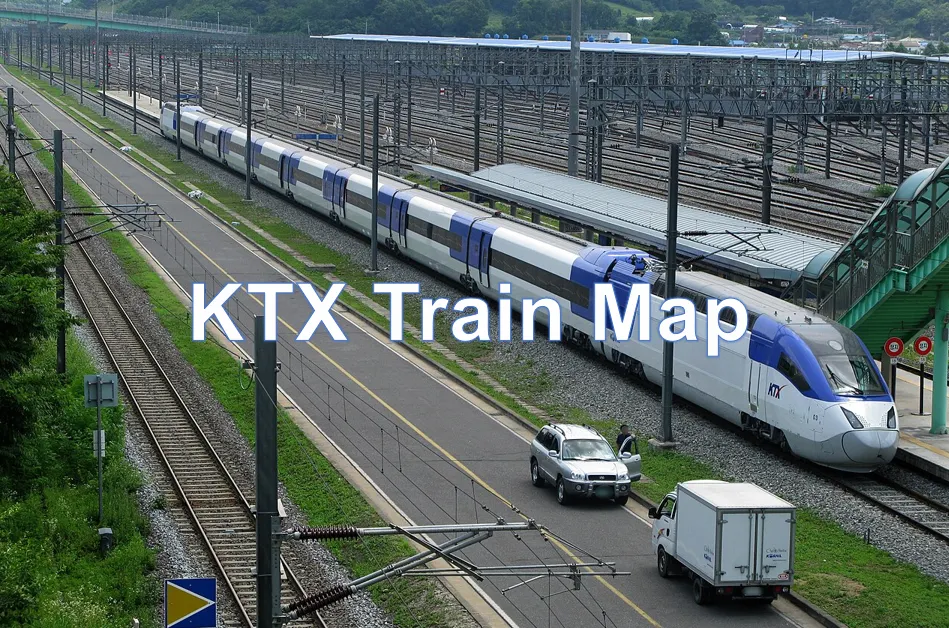 KTX Train Map