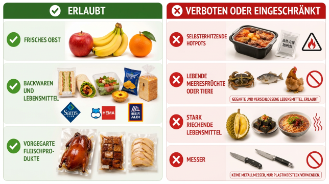 Lebensmittelregeln