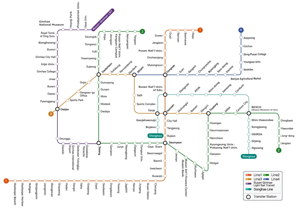 How to Get to from Busan Station to Busan Downtown