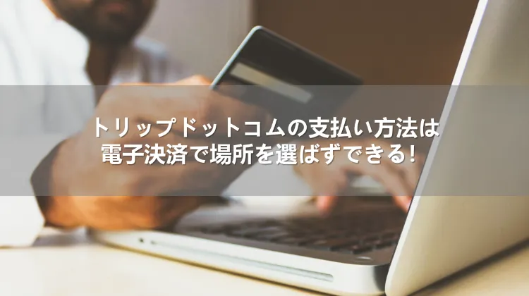トリップドットコム 支払い方法