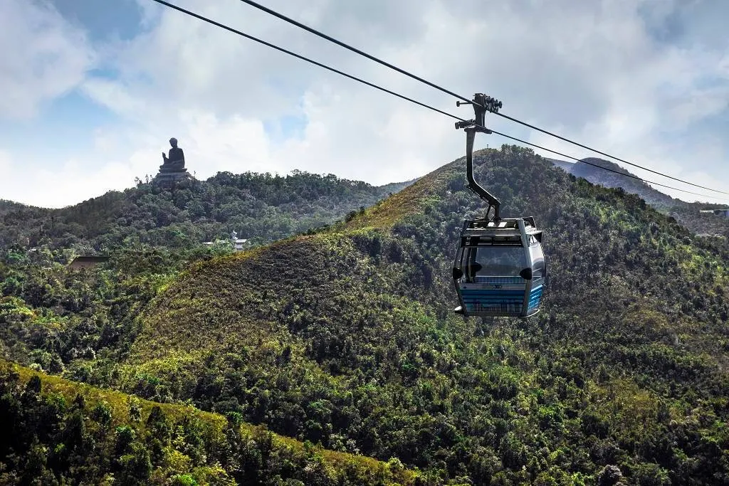 7.Tempat Wisata di HongKong-Ngong Ping 360 Cable Car