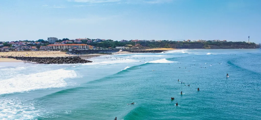Plage de la Côte des Basques, Biarritz, Pays Basque
