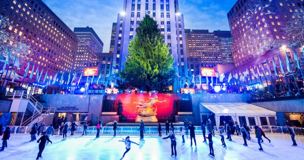 Ice Skating at Rockefeller Center