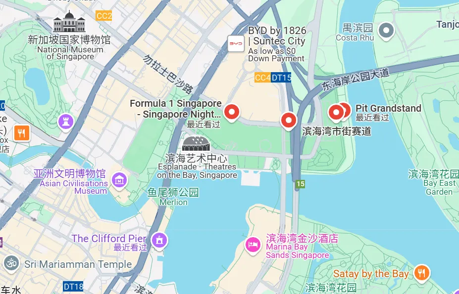 How to get to the F1 Singapore Grand Prix