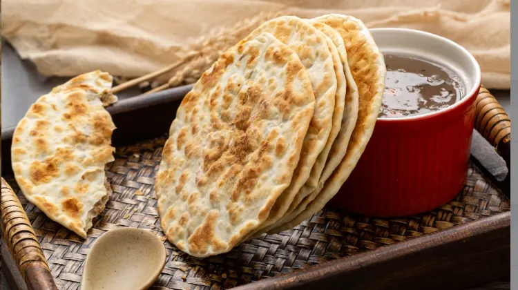 Лепешки с зеленым луком (Cong You Bing)