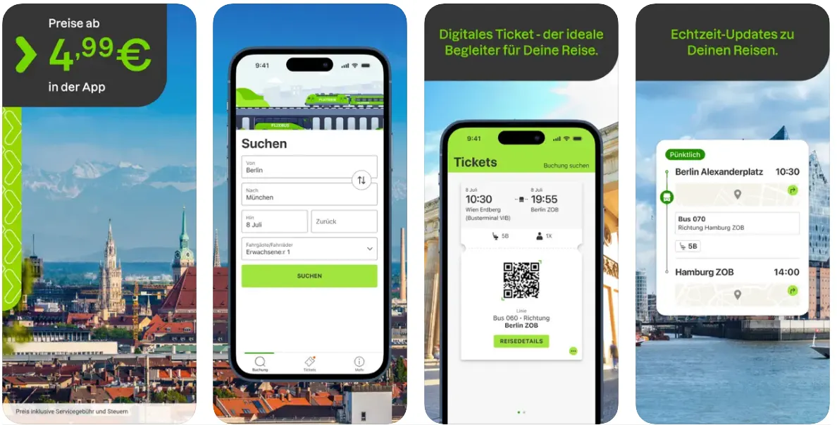 FlixTrain: Dein günstiger Zug für entspannte Reisen