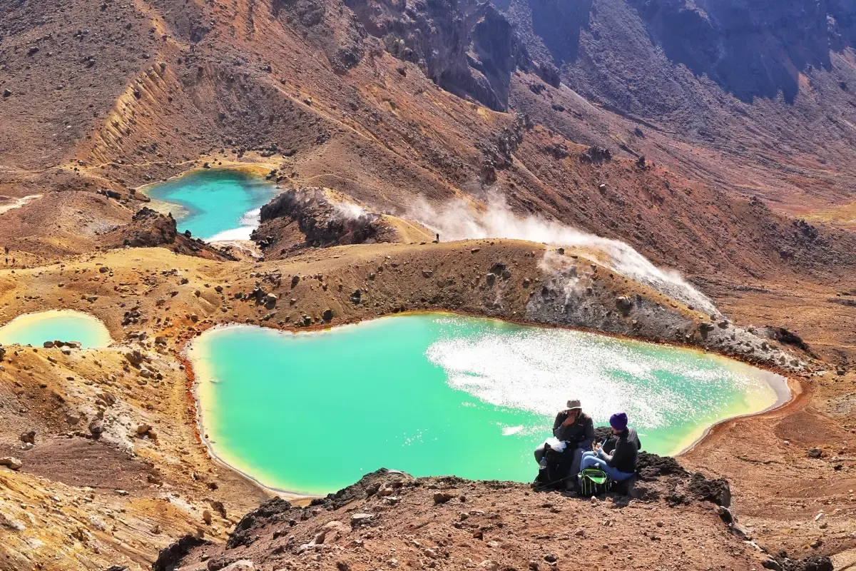 Tongariro National Park in New Zealand