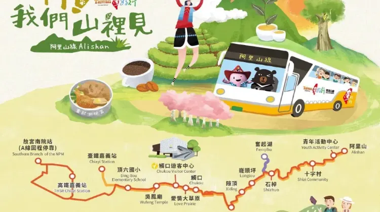 阿里山沿線景點