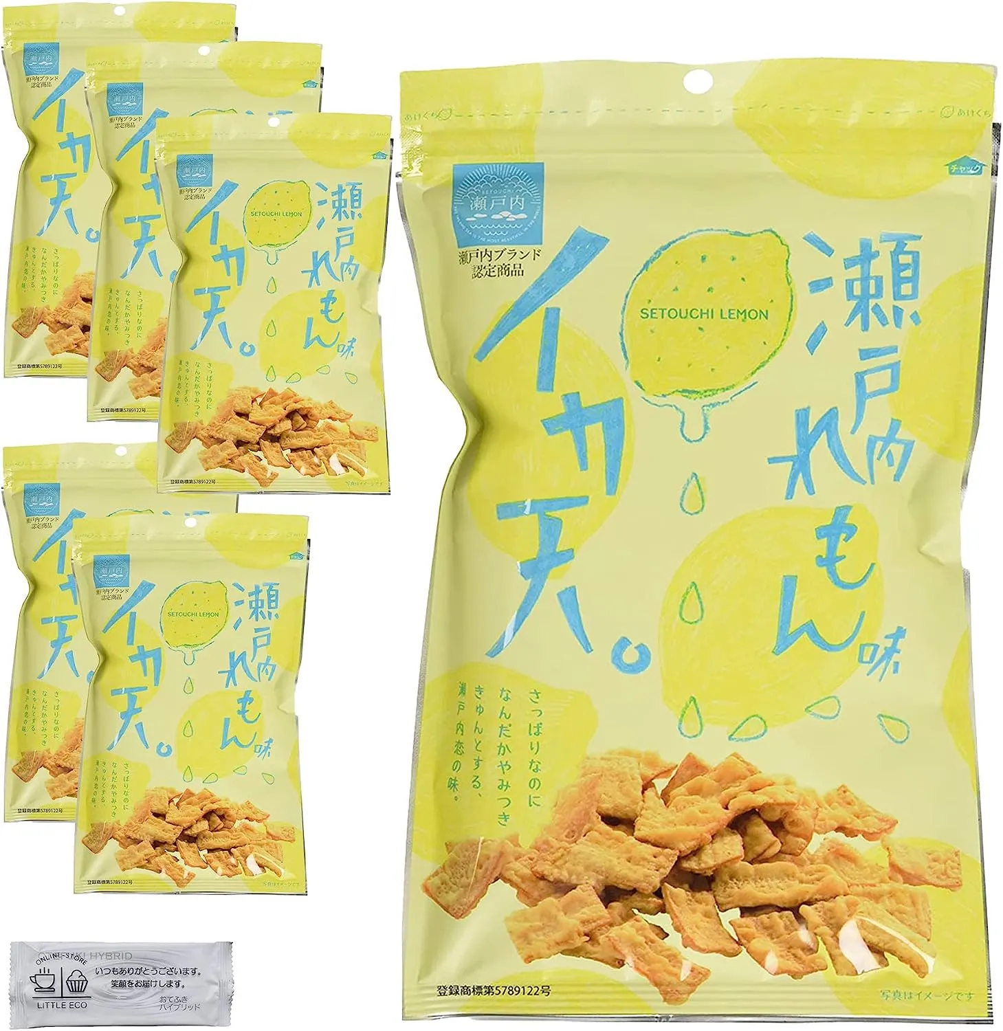 まるか食品「イカ天瀬戸内れもん味」
