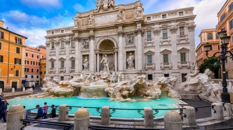 ローマのトレヴィの泉