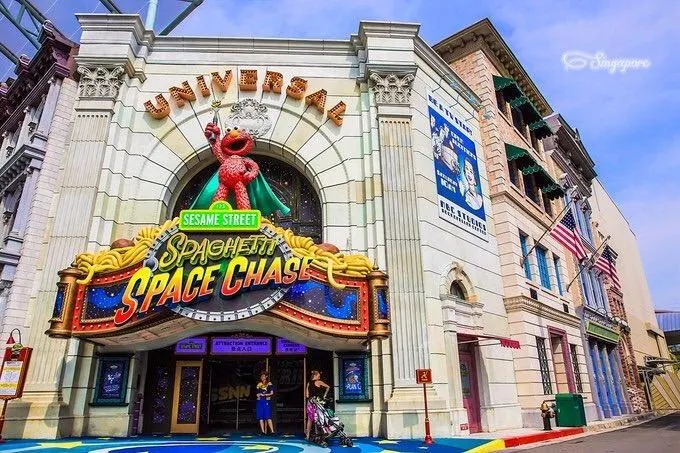 Sesame Street Spaghetti Space