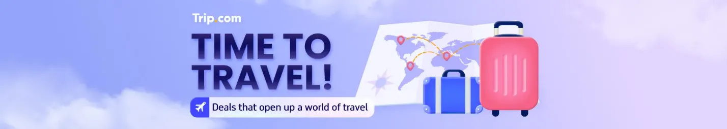 Trip.com Promo Code: Time to Travel Deal: Trip.com Global Travel Discounts