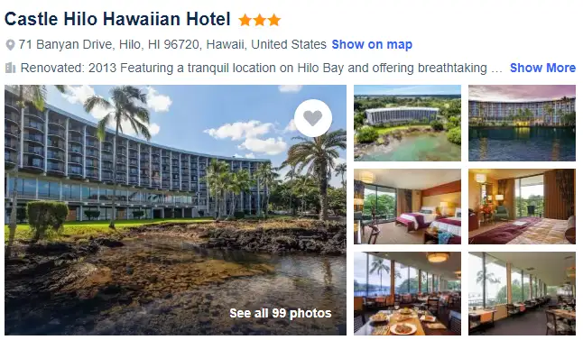 Castle Hilo Hawaiian Hotel