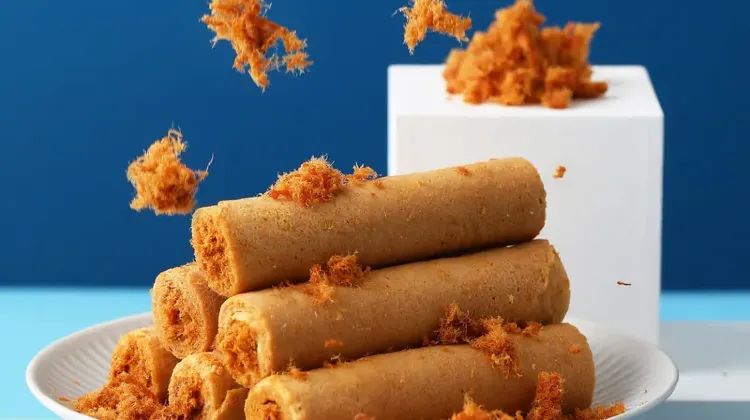 海邊走走 肉松エッグロール