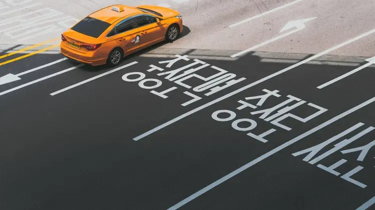 金浦国際空港からソウル:タクシーの場合