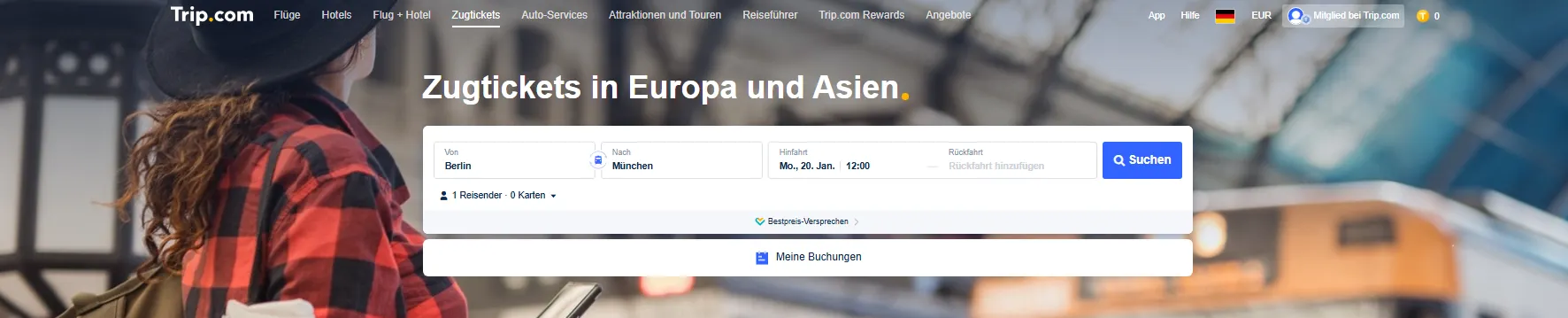 Wie buche ich ein Bahn Gruppenticket?