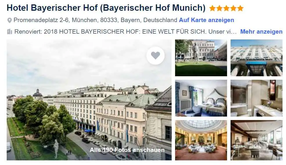Hotel Bayerischer Hof (Bayerischer Hof Munich)
