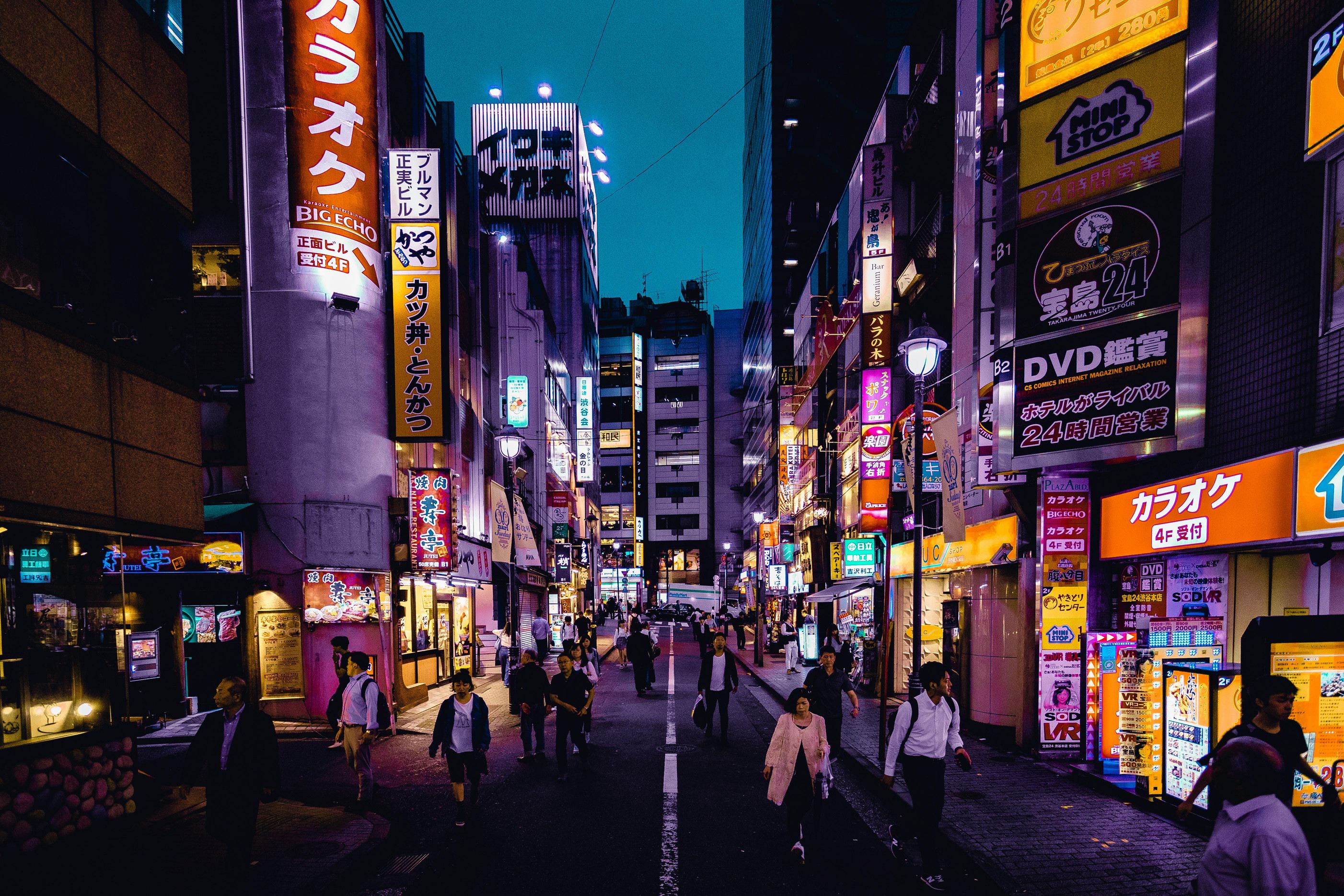 日本簽證：日本夜景