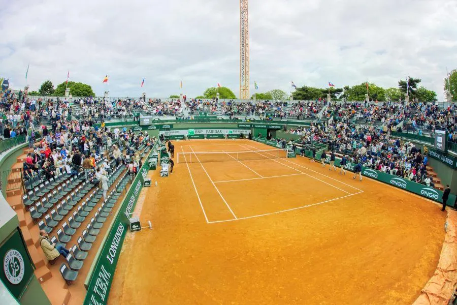 Le mythique court numéro 1 de Roland-Garros