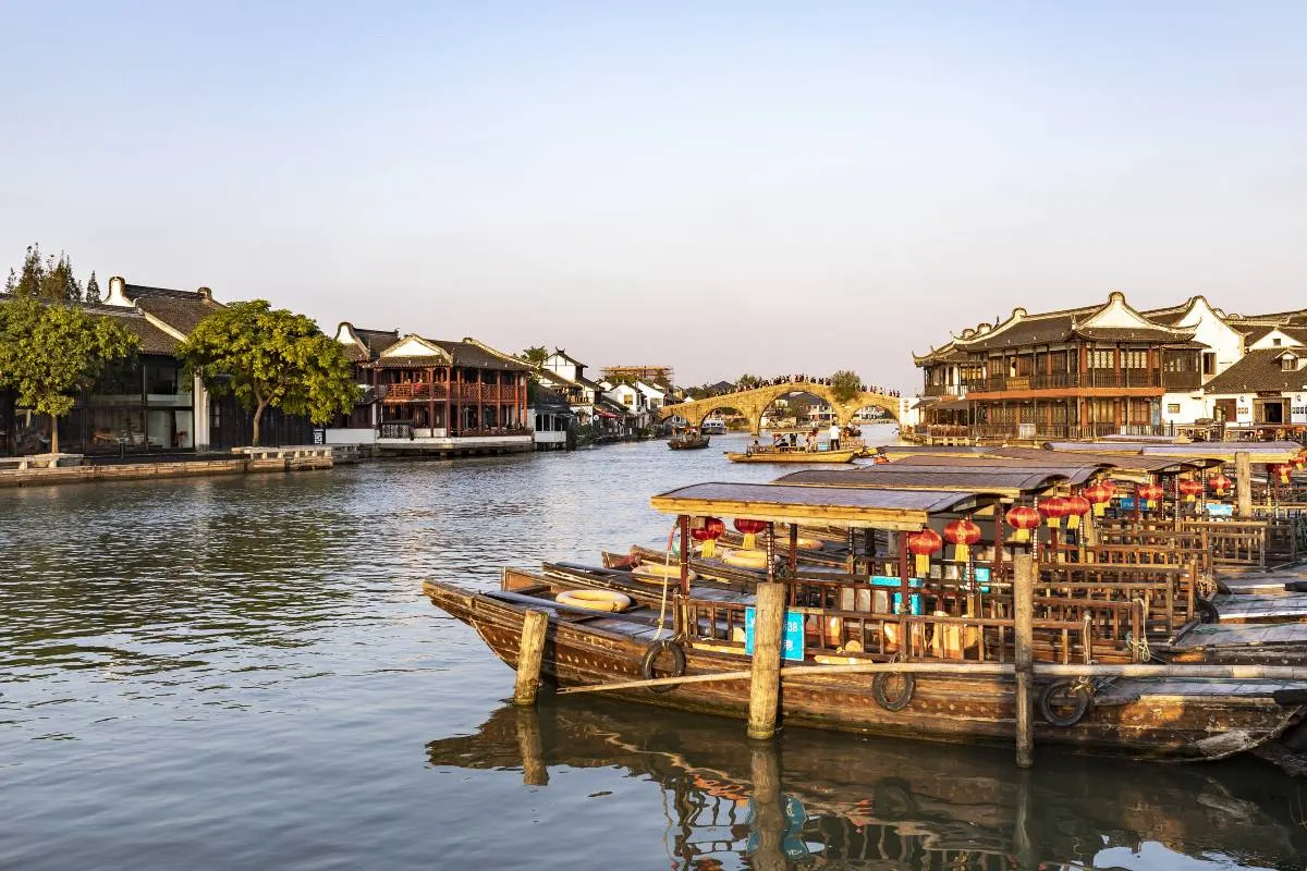 เมืองโบราณจูเจียเจี่ยว (Zhujiajiao) 