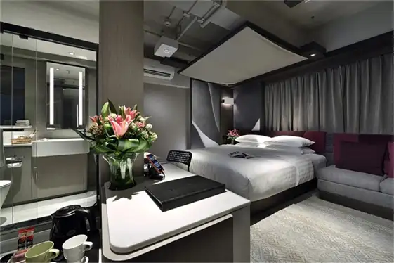 Xi Hotel was renovated in 2016 and has 64 rooms