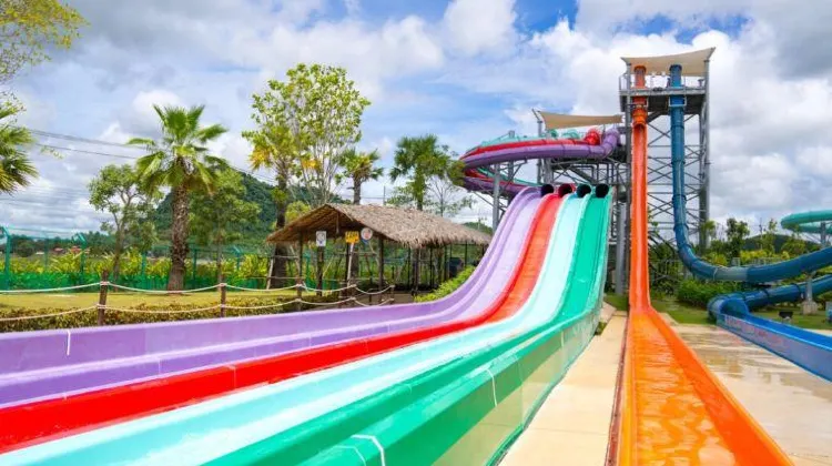 Ramayana Water Park is the biggest water park in Thailand!