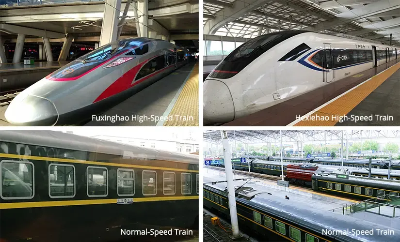 Beijing Station Train Types