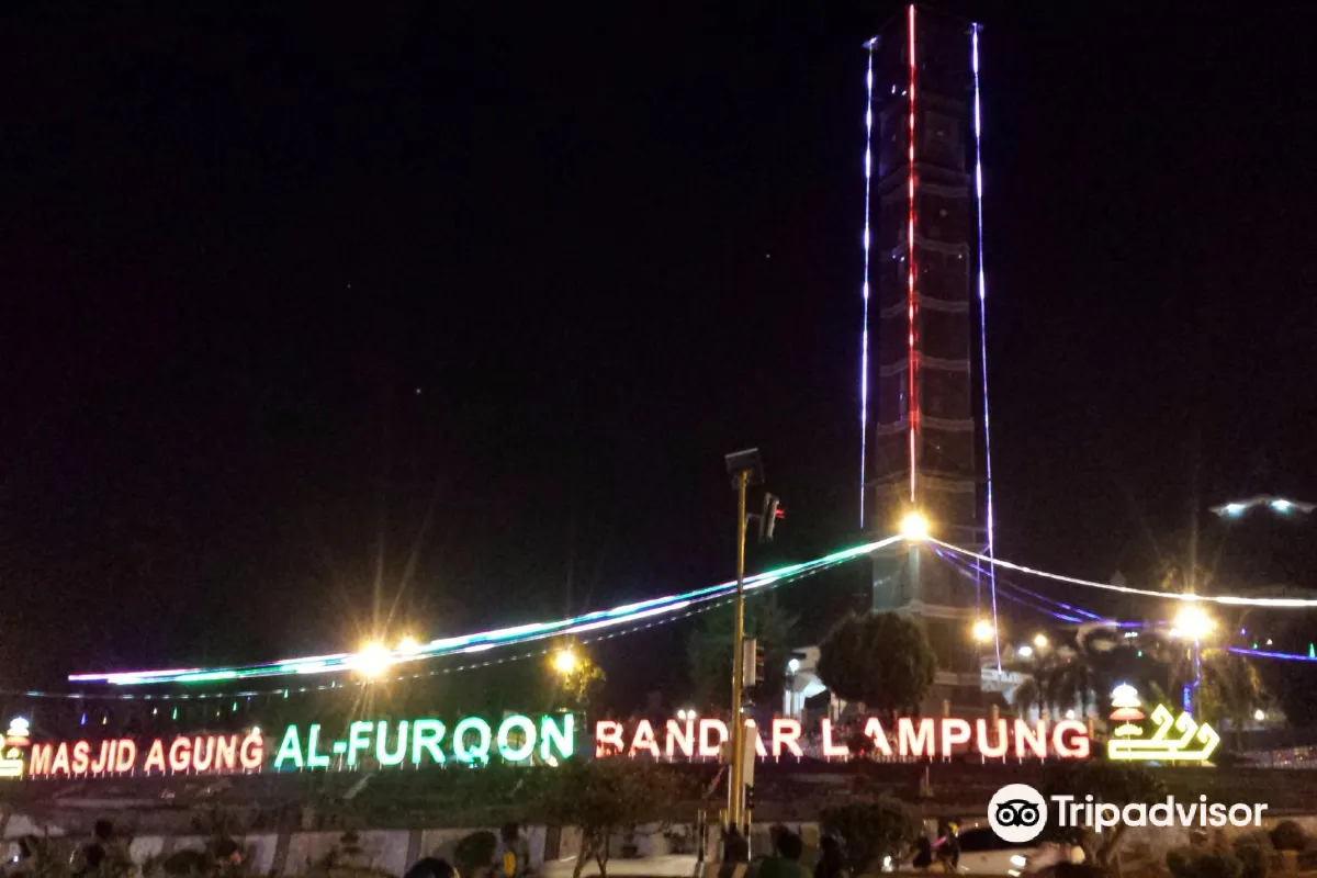 Tempat Wisata di Bandar Lampung-Masjid Agung Al-Furqon Bandar Lampung