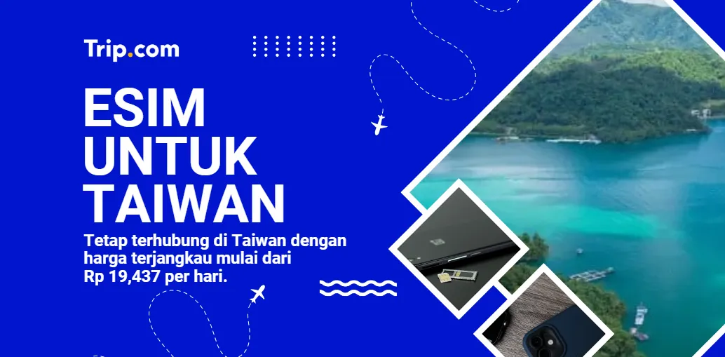 Panduan Lengkap eSIM Taiwan-Trip.com